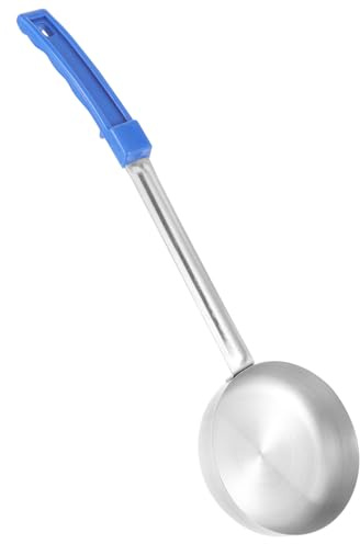 DECOMELODY Cuillère à Sauce à Pizza 227 Ml En Acier Inoxydable Solide Ergonomique Cuisine Professionnelle Usage Quotidien Dose Précise Sans Trou