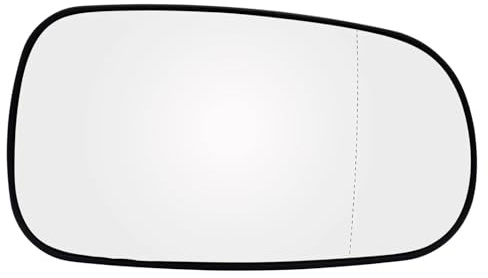 SROUPSUTKK Passar for Saab 93 95 9-3 9-5 2003-2012 Vänster Höger Förare Passagerare Sida Vinge Spegel Glas Uppvärmd vidvinkel bakifrån bakåt Yttre backspegel(Right)