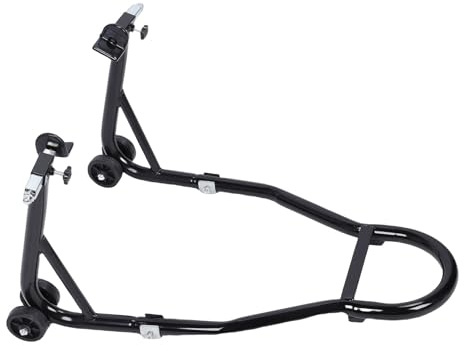 RASTKY Cavalletto Posteriore per Carichi Pesanti Cavalletto per Ruota Posteriore con Bobina Forcellone UL Capacità 500 Kg per Bici Sportiva
