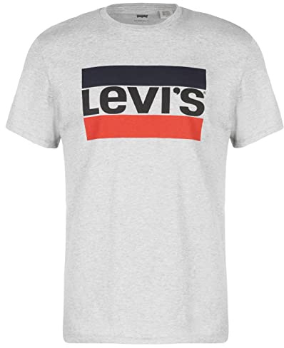 Levi's Men's Sportswear Logo Graphic T-Shirt, Grey, M