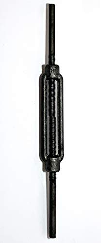 BIAT ® Spannschloss nach DIN 1480 mit Anschweissenden, Größen M8, M10, M12, M16, M20, M24,M30 verschiedene Ausführungen (roh/blank) (M12)