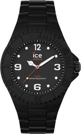 Ice-Watch - ICE generation Black forever - Schwarze Damenuhr mit Silikonarmband - 019142 (Small)