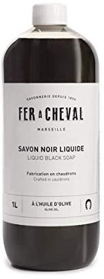 Fer à Cheval - Savon noir liquide huile Olive 1L - Vendu par unité