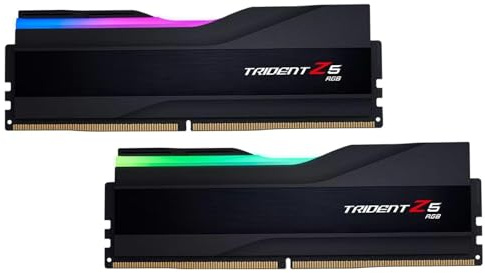 G.skill Trident Z5 Rgb - Ddr5 - Kit - 32gb: 2 X 16gb - Dimm 288-Pin - 6000 Mhz / Pc5-48000 - Cl30 - NoN-Ecc - Mattschwarz (f5-6000j3040f16gx2-Tz5rk)