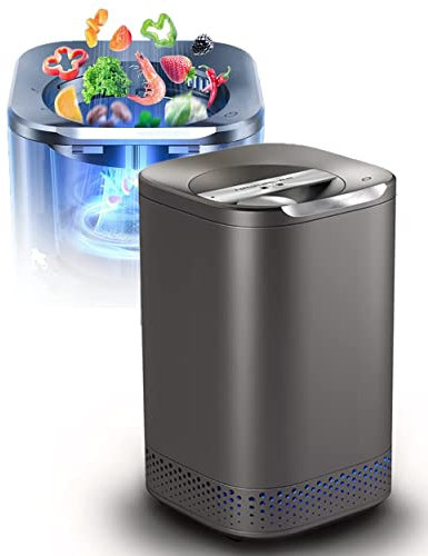 Composteur de Cuisine électrique, composteur Intelligent de Cuisine, Poubelle de compostage pour la Maison et la Cuisine, cycleur Automatique de déchets Alimentaires avec capacité de 2,5 L, transfor