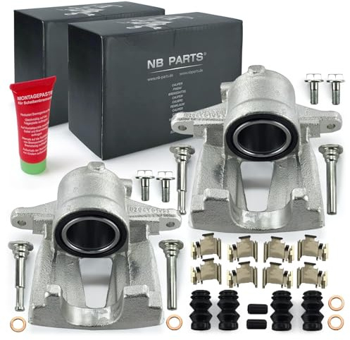 NB PARTS Bremssättel vorne 54mm passend für Fiat 500 Doblo Fiorino Grande Punto Opel Adam Corsa D