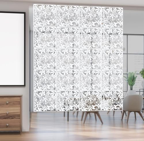 12 divisori pieghevoli da appendere, per decorazione d'interni, soggiorno, sala da pranzo, camera da letto