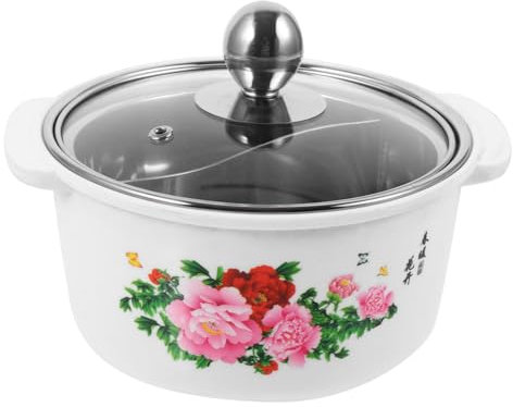 ULTECHNOVO 1Set Pentola Piccola Acciaio Inossidabile per Spezzatini per Uso Individuale Riscaldamento Resistente per Cucina
