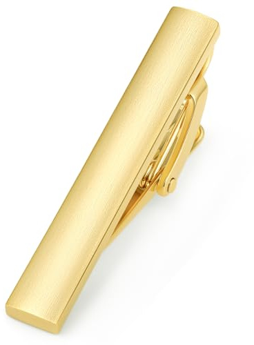 HONEY BEAR 4 cm herr barn slipsnål slipsklämma för smala slipsar slipsklämma 1,57 tum, 4 cm, Koppar, Ingen ädelsten