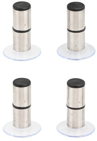 bremermann Ersatzfüße 4er Set für Herdabdeckplatten aus Glas