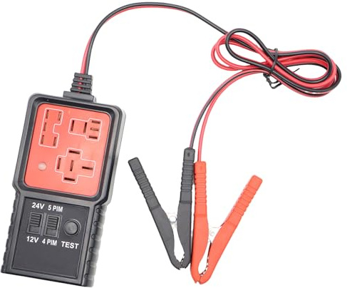 Probador De Circuitos Automotriz - Probador De Circuitos Eléctricos Para Coches - Herramienta De Diagnóstico Eléctrico Con Medidor De Batería Para Talleres Y Hogares