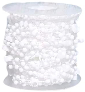 Vertical Blind Chain(10m, 100 Clips) Cord Vertical Blinds Repair Parts String Accessories Roller Blind Chain Beads Blind Chains Replacement Connector Vertical Blinds Chain for 3.5 Inch/ 89mm Slats