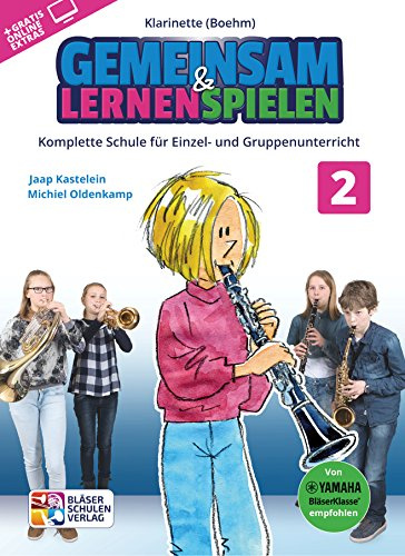 Gemeinsam Lernen und Spielen Band 2. Klarinette Solo. Enthält Online-Audio