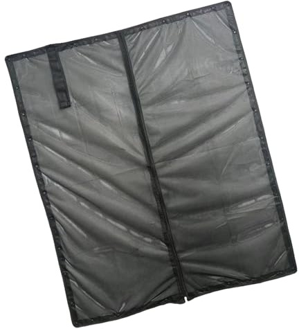 Pomurom Reemplazo de Puerta de Malla para Autocaravana - Magnética, Anti-Moscas, Resistente A UV,Pantalla de Privacidad para Puertas Corredizas de Autocaravana | para Conducción Larga Vacaciones