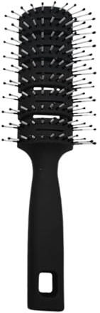 Cepillo desenredante para el cabello – Peine de paleta antiestático | masaje de nueve hileras, rendimiento de peinado | Cepillo ergonómico para el cabello para hombres y mujeres, cabello mojado