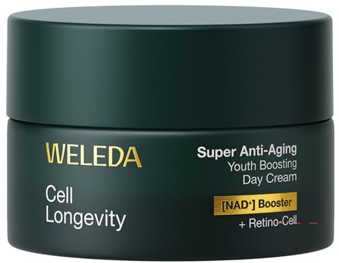 WELEDA Cell Longevity Super Anti-Aging Youth Boosting Day Cream 50ml | Gesichtspflege Tagescreme mit [NAD⁺] Booster & [Retino-Cell] gegen die 10 Zeichen der Hautalterung (Naturkosmetik, vegan)