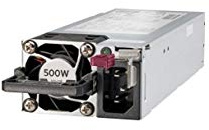 Hewlett Packard Enterprise 865408-B21 500W Gris Unidad de - Fuente de alimentación (500 W, 100-240, 50-60, 94%, Servidor, Gris)