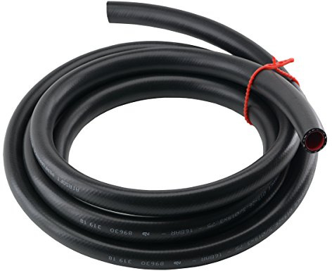 METERWARE - PVC-Druckluftschläuche mit Gewebeeinlage für Industrie - Werkstatt, hochflexibel (Ölfest - 8,0 mm)