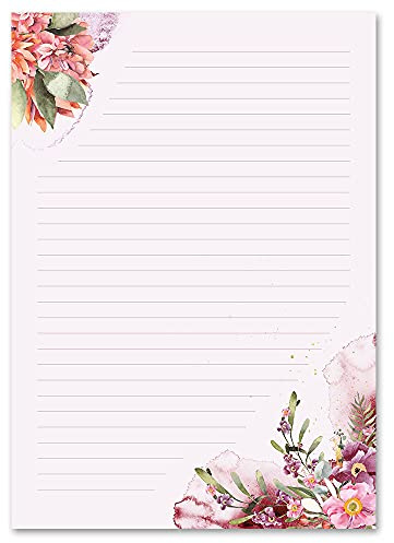 Motivpapier BLÜTENZEIT - DIN A5 Format 250 Blatt - Blumen & Blüten