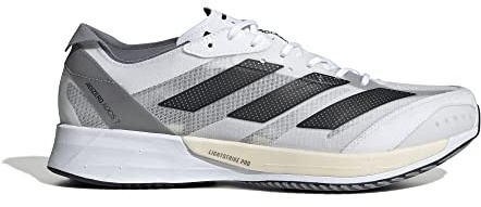 ADIDAS GX6646 Adizero Adios 7 M Sneaker Male FTWR White/Core Black/Grey Three EU 45 1/3