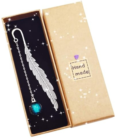 Xinlon Sternbild-Lesezeichen, Lesezeichen Metall, Vintage Buchzeichen, Personalisierte Lesezeichen als Weihnachtsgeschenke Schulgeschenk und Geburtstagsgeschenk für Lehrer Leser Freunde Studenten