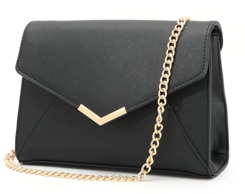 Jywmsc Damen Envelope Clutch Handtasche Kunstleder Abendtaschen Handtaschen für Hochzeit Party Cocktail Prom Crossbody Schultertasche