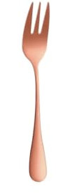 ZHUAYSEJXA 1/2/3 Pieces Gold Fruit Fork Stainless Steel Coffee Tea Fork Set Ice Cream Cake Dessert Mini Fork Afternoon Party Black Cutlery (Color : 1Pcs Rose Gold)