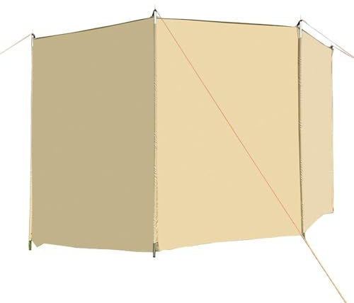Pantalla de viento para cocina, parabrisas de estufa de campamento, pantalla de viento de tela Oxford, protección contra el viento de la cocina de privacidad mejorada, protección contra la intemperie,