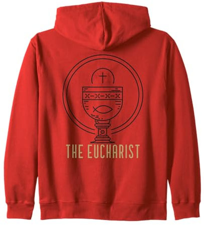 La communion catholique calice eucharistie Sweat à Capuche