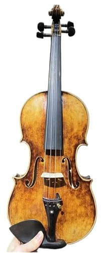 Violin Set Professionelles Altes 4/4-Violine-Musikinstrument Im Vintage-Stil Handgefertigt Mit Geigenkoffer Und Bogen