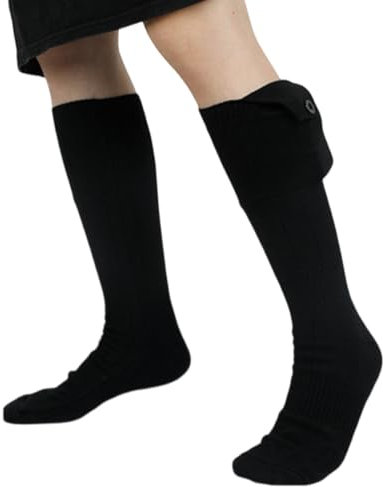 ZIDDAR Electric Heated Socks For Men Women Battery Operated Heating Socks For Hiking Camping Skiing Mountaineering