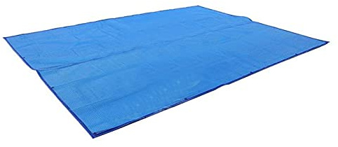 HSIRYAOHD Copertura rettangolare per vasca idromassaggio/piscina con occhielli, coperta riscaldante a bolle solari, per piscine fuori terra/piscine con telaio/piscine gonfiabili (dimensioni: 4 m x 8 m