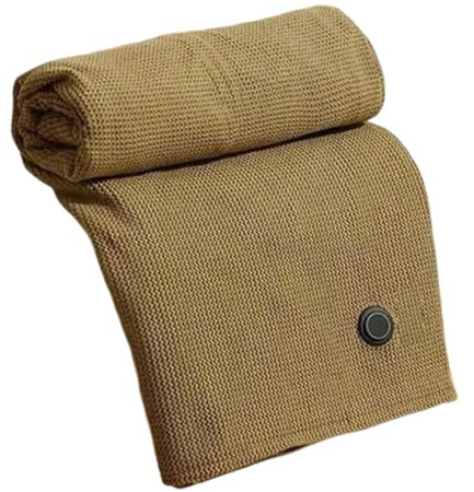 Envoltura de Chal calefactado | Bufanda Eléctrica con Calor por USB | Manta Lavable con Temperaturas para Adultos y Mayores en Viajes y Hogar