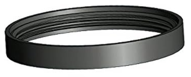 Lot de 1 Joint en Silicone Ø125 mm pour Tuyau de poêle Haute température | Compatible avec les tuyaux de poêles à bois, à granulés ou à pellets. Résiste à la chaleur jusqu'à 200 °C.