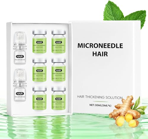 Alpha Infuse Hair, Alphainfuse Microneedle Infusion, Siero Crescita Capelli, Siero per la Crescita dei Capelli con Microneedle Infusion, Trattamento per Capelli Spessi, Rafforza le Radici dei Capelli