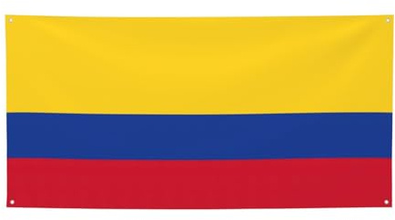 Banderines de fiesta de la bandera de Colombia para adultos, personalizables, para fiestas de cumpleaños, bodas, fiestas