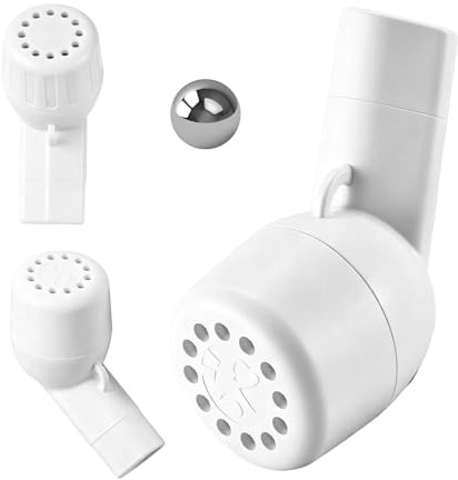 Lung Trainer Breathing Exercise Device, OPEP Lung Exerciser for Mucus and Phlegm Removal, Adjustable Breathing Trainer to Improve Lung Capacity, Airway Clearance Device Compatible with Inhalers for Br