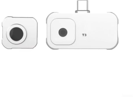 Termocamera a infrarossi T3 per smartphone Frequenza di aggiornamento 25Hz Risoluzione 240x240 Dispositivo di riparazione HVAC Rilevamento perdite (T3 PRO)