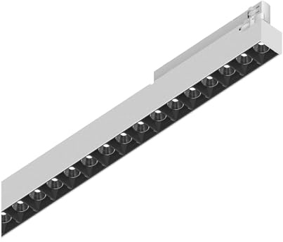 IDEAL LUX Sistema luce binario DISPLAY ACCENT D1065 4000K WH, Sistema a rotaia, Illuminazione modulare, Dispositivo su binario, 107x3h7 cm, Bianco