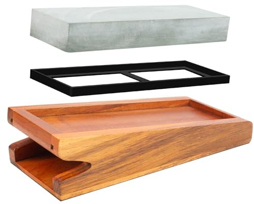 Raziol Piedra para afilar cuchillos Piedra de afilar cuchillos japonesa grano 3000 Kit de afilar cuchillos sin despegarse y sin moho Piedra de afilar duradera