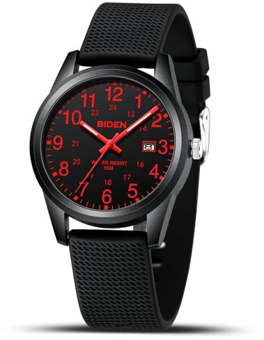 Herren Uhr Analog Quarz Uhren Wasserdichte Armbanduhr Herren Mode Uhr