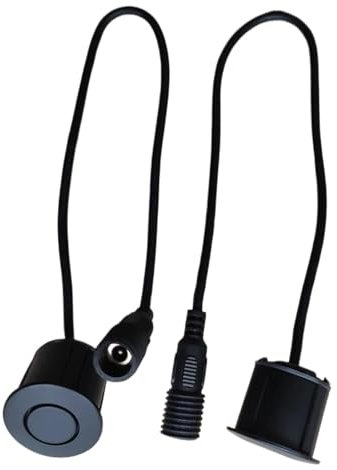 ETEKGVYVA Einparkhilfen Auto Umkehr Radar Sensor Auto Parkplatz Umkehr Radar Sensor Umkehr Radar Detektor Einparkhilfe Sensor Pdc Einparkhilfe Sensor(Matt Black 0.2m)