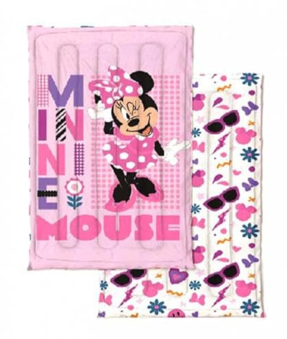 TRAPUNTA LETTO SINGOLO BAMBINO – Piumone singolo bambino, Con la stampa delle iconiche principesse, Double-Face, Tonalità predominante Rosa. Misure: Larghezza 160 cm, Altezza 260 cm