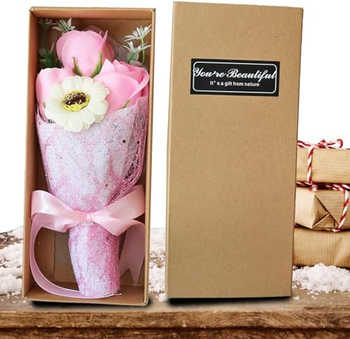Ramo de Flores Artificiales, para Siempre, con de Regalo, perfumado