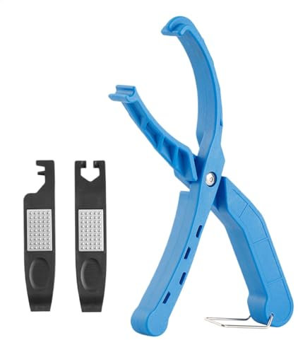 Reifenhebel Reifenentferner, Reifenentfernungswerkzeug - Felgenreifenheber Handrad-Reifenzange - Demontageklemme, vielseitiges, ergonomisches Reparaturwerkzeug für Mountainbikes und Straßenräder