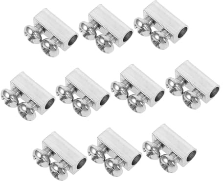SEWOART 10 pièces Clips de Câble pour Câble Métallique Système de Fixation Ajustable pour Suspensions et Éclairage et Durable