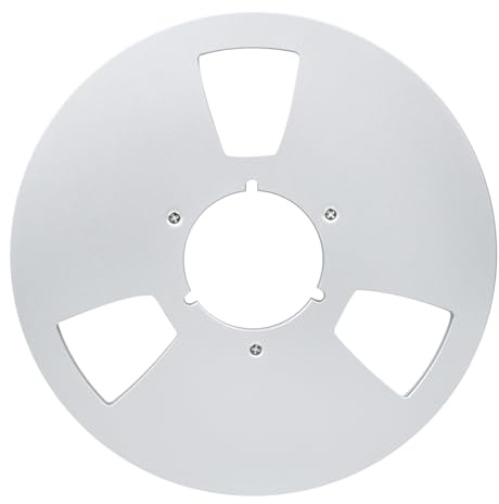 Aluminum Alloy 1/4 10 Empty Reel Tape Recorder 3 Hole Winding Open Sound Deck Tape Recorder
