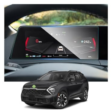 RUIYA Compatibile con Kia Sportage NQ5 2022-2025 2026 12,3 Pellicola Protettiva per Cockpit, Protettiva per Display Cockpit Proteggi Schermo 2026 Sportage Accessori 9H Antigraffio