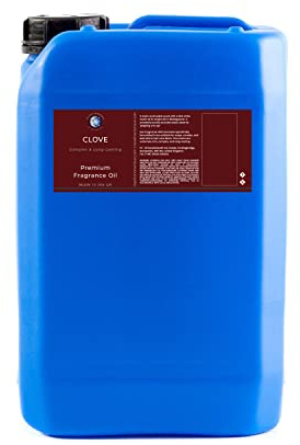 Mystic Moments Olio profumato di chiodi di garofano, 5 kg, perfetto per saponi, candele, bombe da bagno, bruciatori, diffusori e prodotti per la cura della pelle e dei capelli