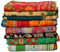 Estationeryhouse Colcha India Vintage Kantha Hecha a Mano, Reversible, Tela de algodón, Colcha Bohemia (1)